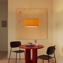 Cilindro XL fabric lampshade with E27 fitting – Arenal Gold – photo 3