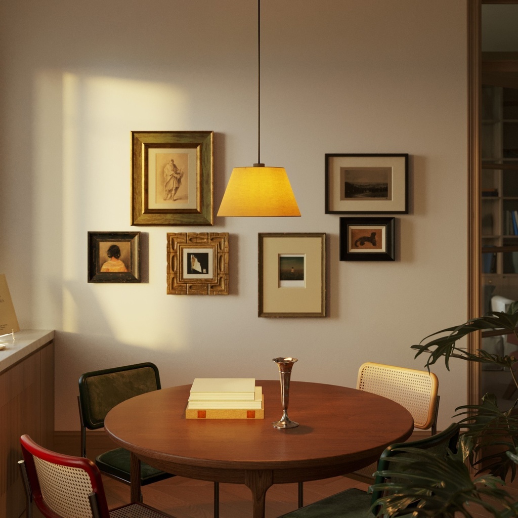 Impero M lampshade for pendant lamp with E27 fitting - Made in Italy – Arenal Gold – photo 3