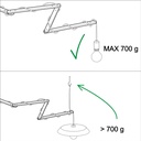 Pinocchio XL, adjustable wooden wall support for wall lamps – photo 7