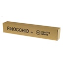 Pinocchio, support mural réglable en bois pour suspensions – Blanc – photo 5