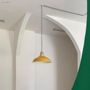 Fissaggio a parete passacavo universale per cavo tessile per illuminazione 2x0,75 e 3x0,75 – Bianco – foto 10