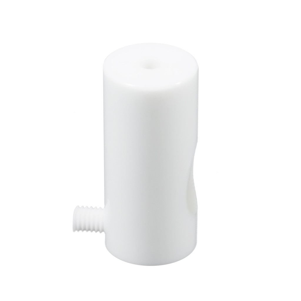 Décentreur, crochet de plafond pour câble textile avec arrêt – Blanc – photo 4