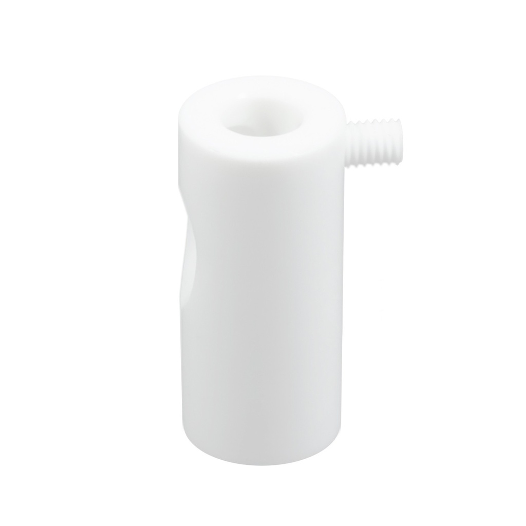 Décentreur, crochet de plafond pour câble textile avec arrêt – Blanc – photo 5