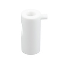 Décentreur, crochet de plafond pour câble textile avec arrêt – Blanc – photo 5