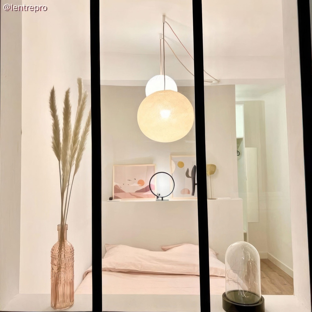 Décentreur, crochet de plafond pour câble textile avec arrêt – Blanc – photo 10
