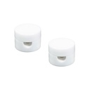 Universal wall-mounting cable clamp for large-section fabric cable 3x1 and 3x1,5 and for the EIVA system, 2 pieces – White – photo 3