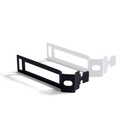 Clip serre-câble en métal pour cordon de 30mm de diamètre – Blanc – photo 2