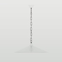 Mechanical suspension kit with Genoese iron chain - 50 cm chain, threaded rod and M10x1 hook – photo 2
