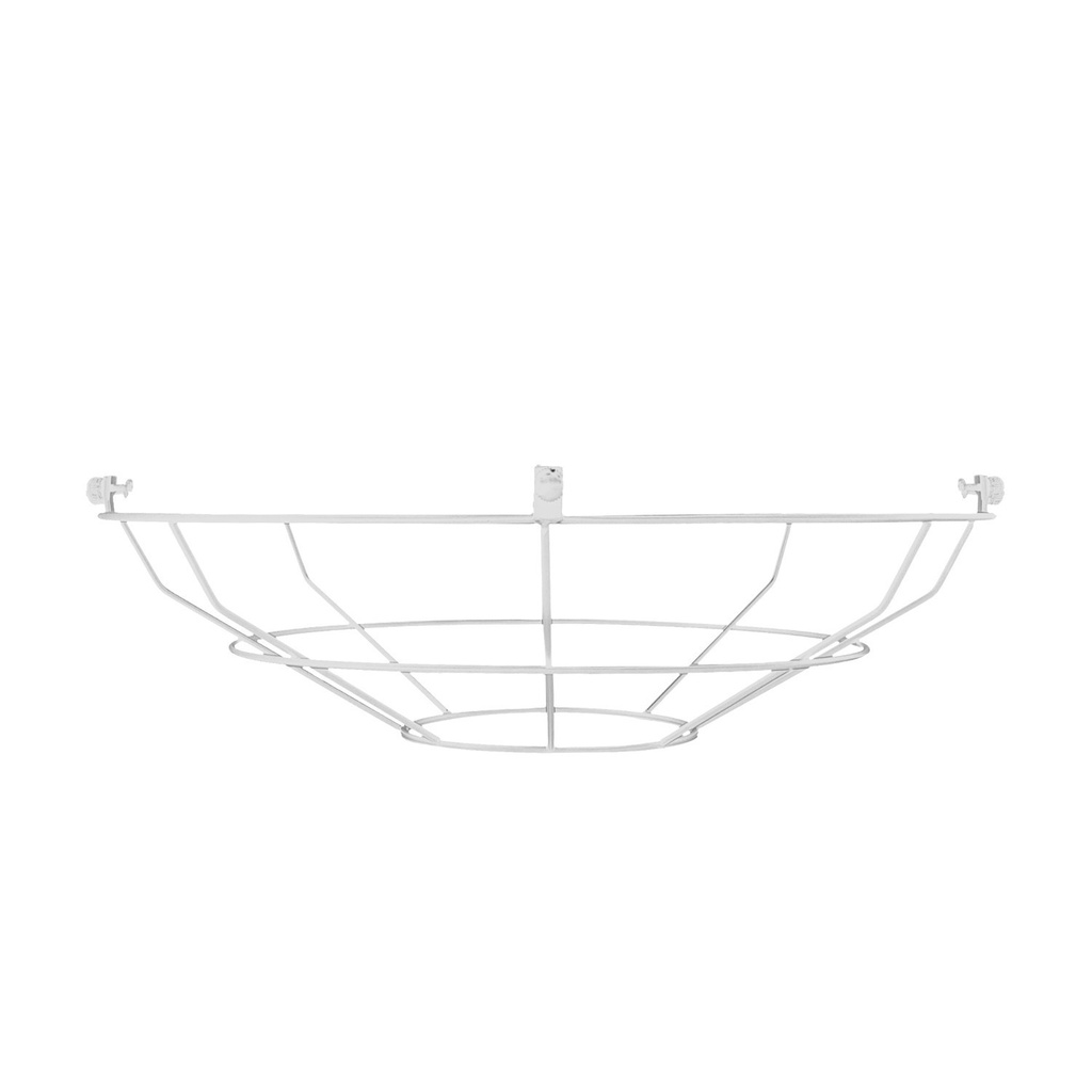 Cage en métal pour abat-jour Harbour – Blanc – photo 2