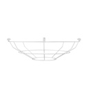 Cage en métal pour abat-jour Harbour – Blanc – photo 2