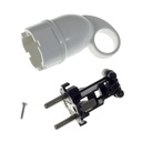 Schuko-Komfort-Stecker mit Ring 16A 250V – Weiß – Foto 5