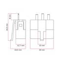 DCL-Stecker 2P+T – Foto 2