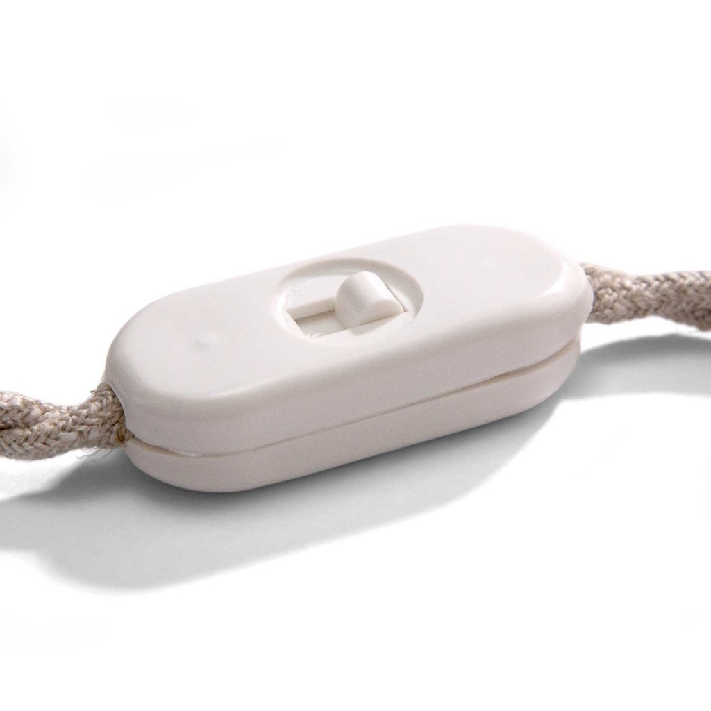 Interrupteur Rompifilo unipolaire à curseur, design d'Achille Castiglioni – Blanc – photo 7