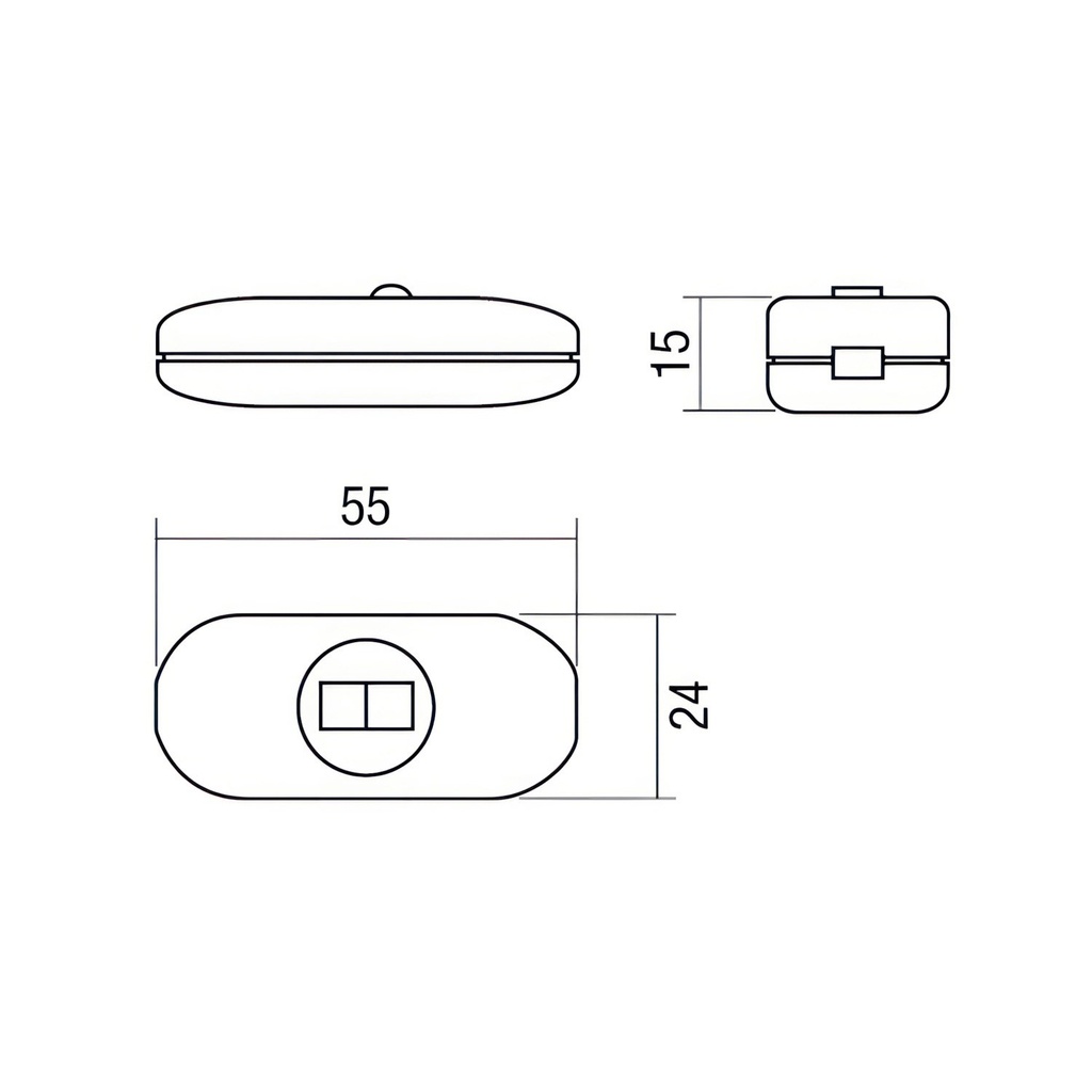 Interrupteur Rompifilo unipolaire à curseur, design d'Achille Castiglioni – Blanc – photo 10