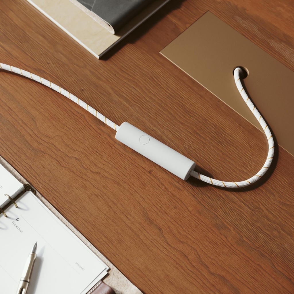 Universaldimmer mit Drucktaster für Glüh- und dimmbare LED-Lampen - Modell 1006 – Weiß – Foto 3