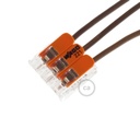 Transparent universal splicing connector with 3 inputs – photo 3