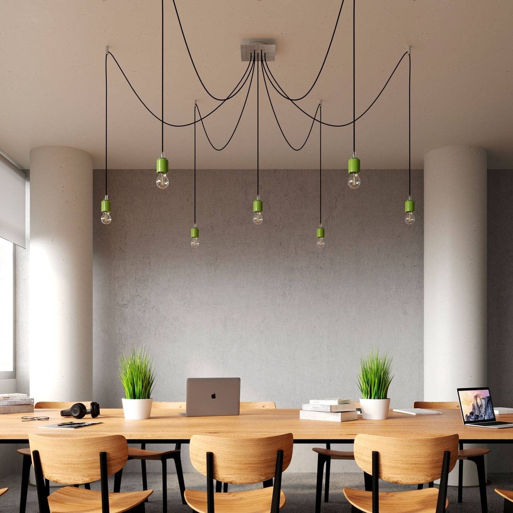 Quadratischer Rose-One-Baldachin, 200 mm mit 7 Löchern und 4 seitlichen Löchern – Foto 6