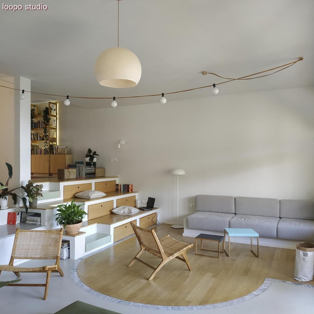 Wooden wall fairlead for string light cable and Filé system. Made in Italy – photo 10
