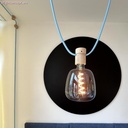 Wooden wall fairlead for string light cable and Filé system. Made in Italy – photo 11