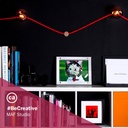 Filé Wiggle Kit system for string lights with 3m cable and 5 indoor wooden components – CF10 – photo 3
