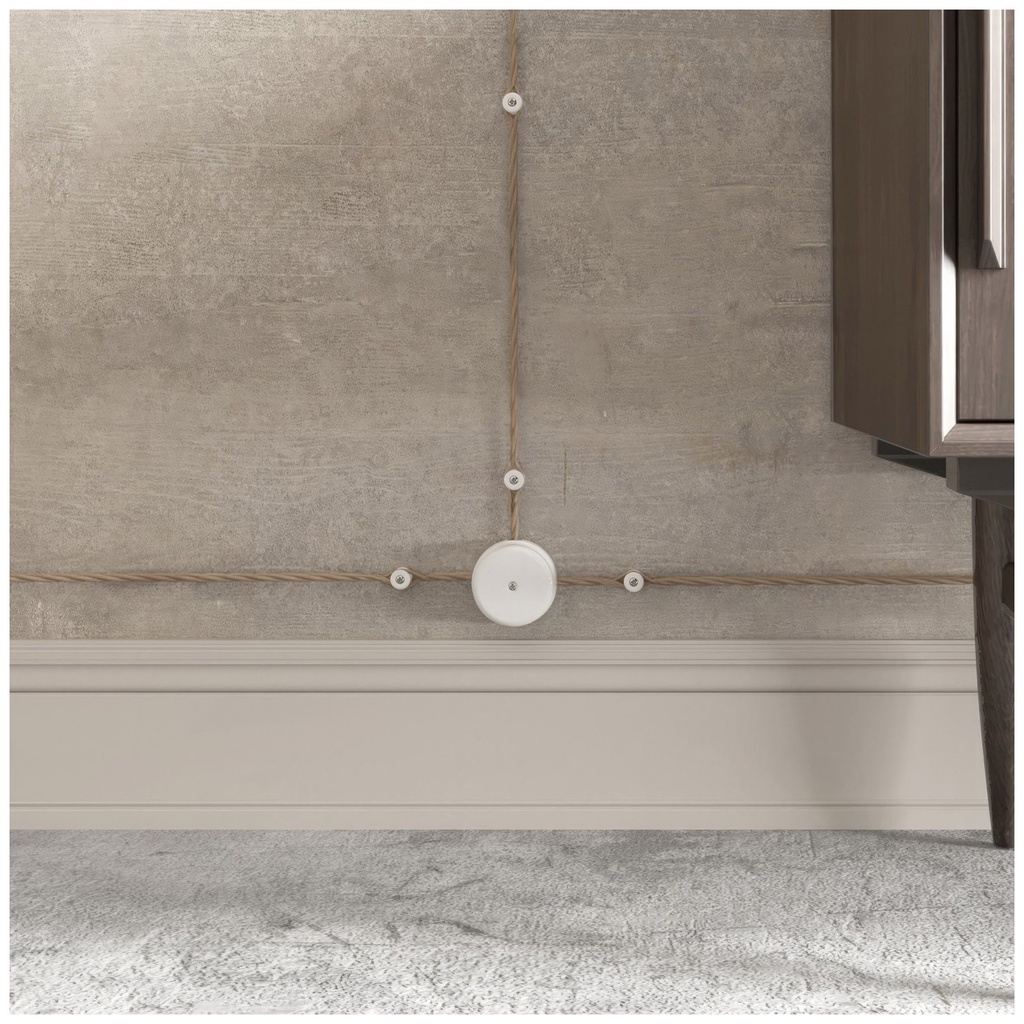 Porcelain junction box – White – photo 4