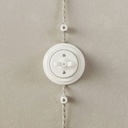 Base en porcelaine pour prise électrique et interrupteur/va-et-vient – Blanc – photo 5