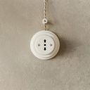 Base en porcelaine pour prise électrique et interrupteur/va-et-vient – Blanc – photo 6
