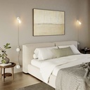 Base en porcelaine pour prise électrique et interrupteur/va-et-vient – Blanc – photo 7