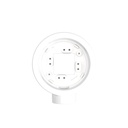 Porcelain base for electrical socket and switch/diverters compatible with Creative-Tubes, from 1 to 4 outputs – White, 1 outlet – photo 2