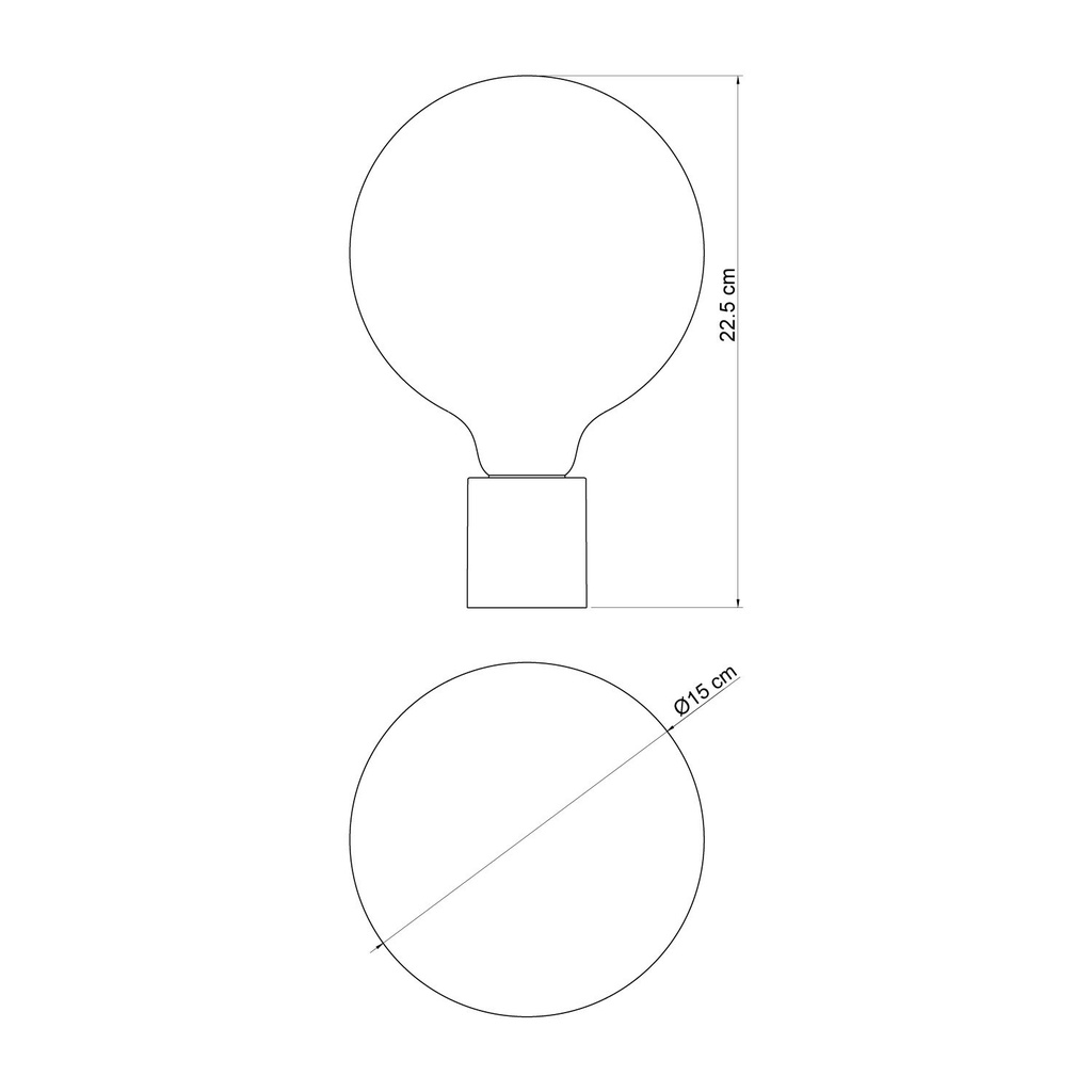 Applique avec ampoule effet porcelaine - Étanche IP44 - IO – Blanc – photo 8