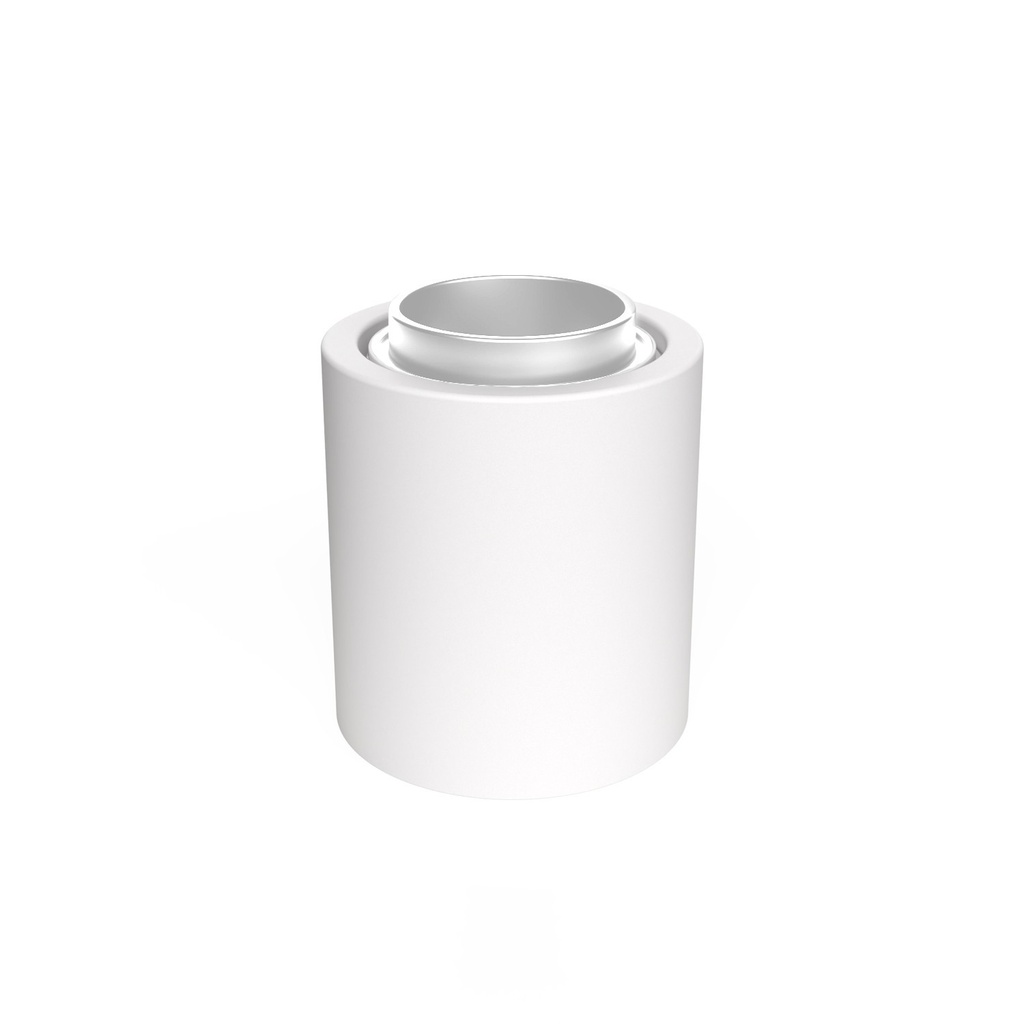 Applique avec ampoule apparente et demi-sphère argent - Étanche IP44 - IO – Blanc – photo 7