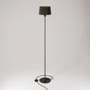 MAG-Y floor lamp with round metal base and Athena shade – Without bulb, Black, European (EU) – photo 3