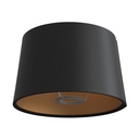 MAG-Y floor lamp with round metal base and Athena shade – Without bulb, Black, European (EU) – photo 4