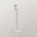 Rocco - Lampadaire avec ampoule Camo – Blanc, Fiche UE – photo 5