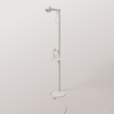 Rocco XXL - Floor lamp with Maria and Camo bulbs – White, European (EU) – photo 4