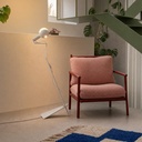 Lampadaire inclinable avec ampoule LED G125 peinte - Mario Talia – Blanc, UE – photo 2