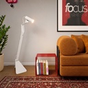 Lampadaire inclinable avec spot magnétique orientable - Mario Tubo – Blanc, Fiche UE – photo 2