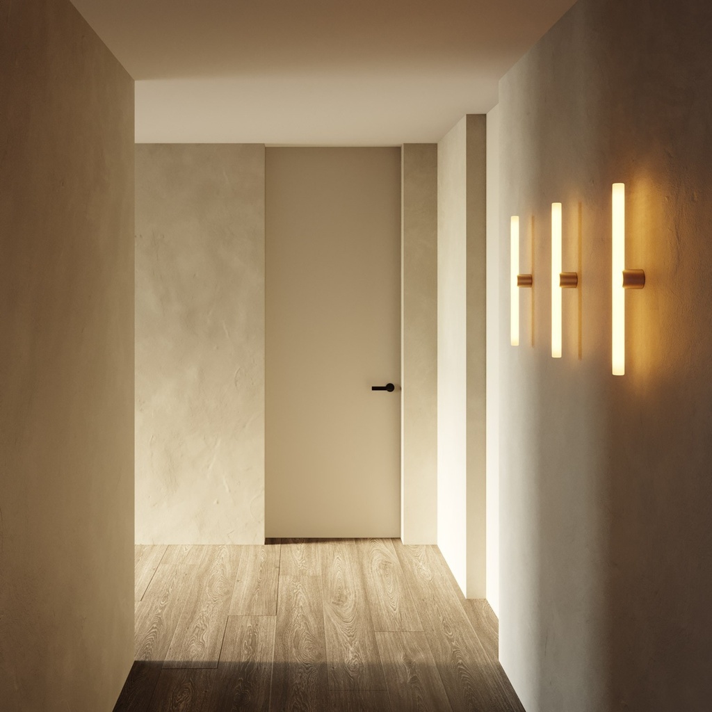 Lampada da parete o soffitto in metallo con lampadina LED li 1