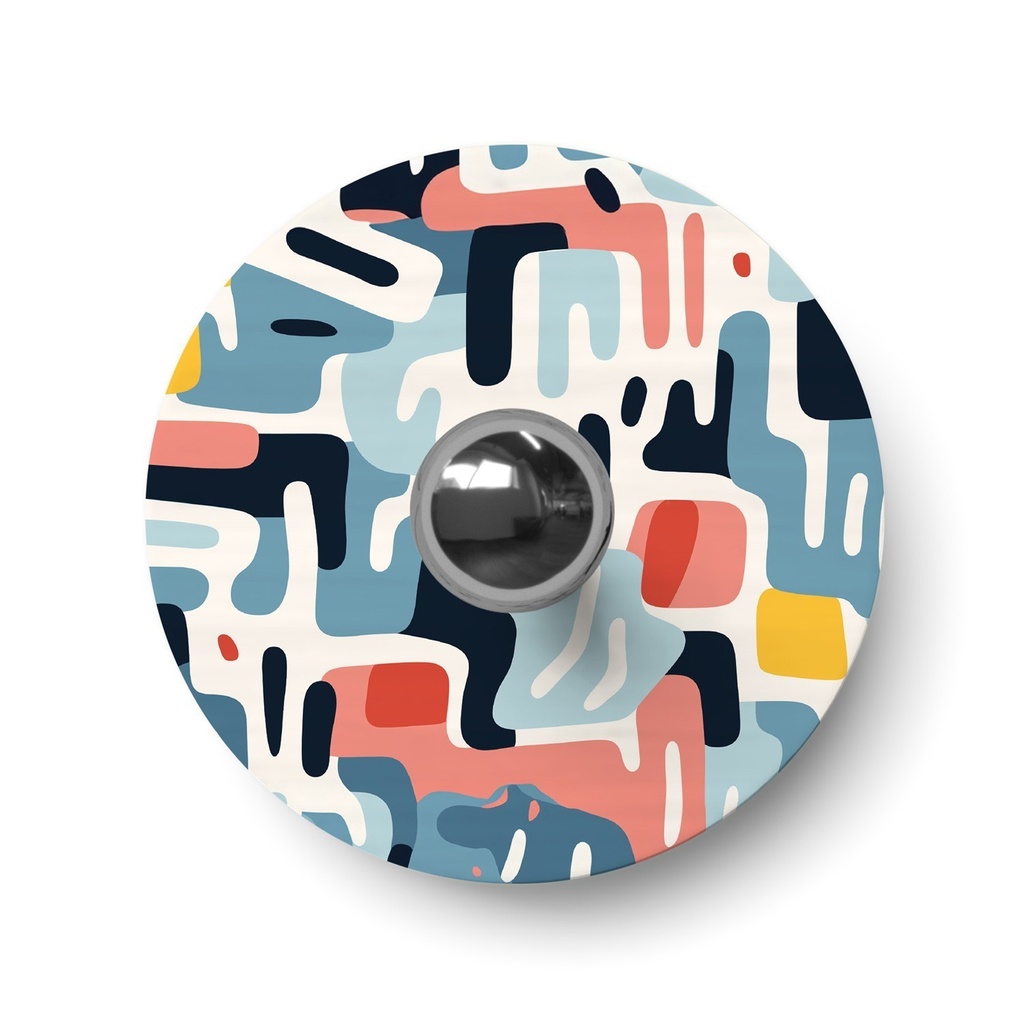 Lampe murale ou de plafond avec abat-jour à motifs géométriques Kaleidoscope, étanche IP44 – Géométrie 1 – photo 3
