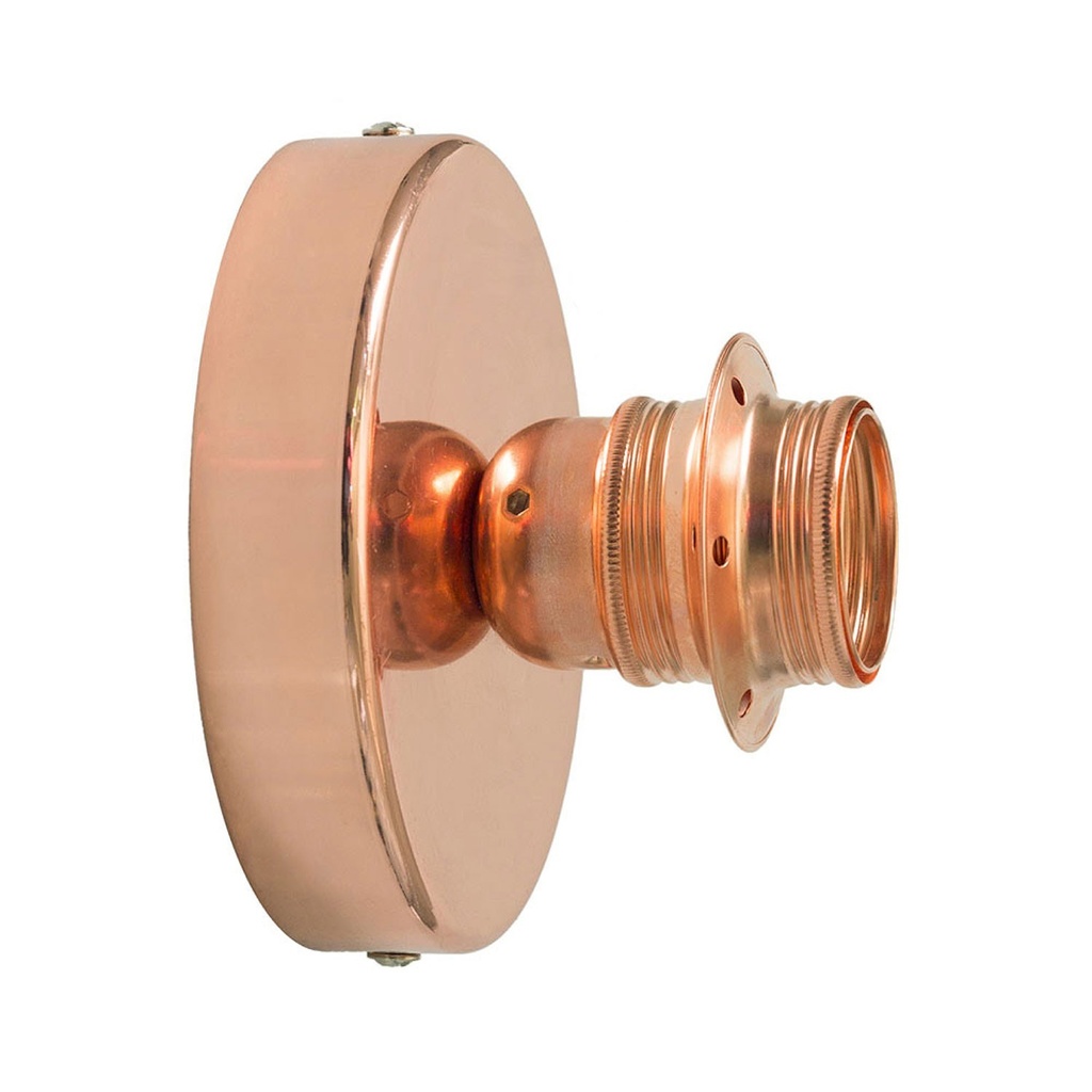 Fermaluce wall light with mini Ellepì 'Maioliche' flat lampshade – Without Matter, Without bulb, Majolica Blue – photo 4