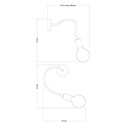 Flex 30 wall lamp with Globe bulb – photo 7