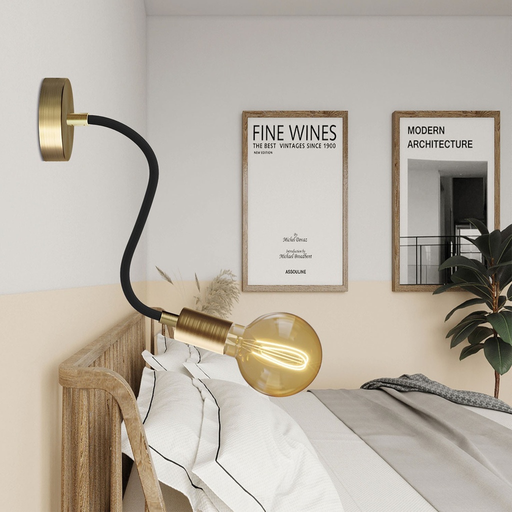 Applique Flex 30 con lampadina Globo 1