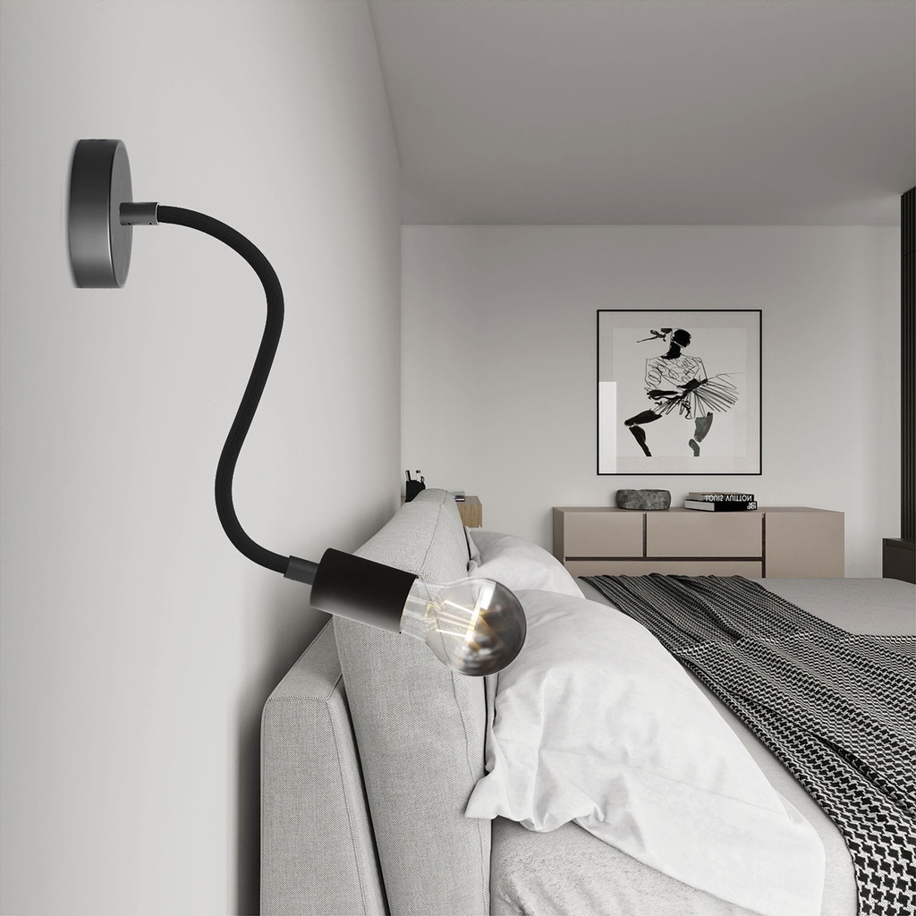 Lampe Flex 30 avec ampoule Goutte – Noir – photo 2