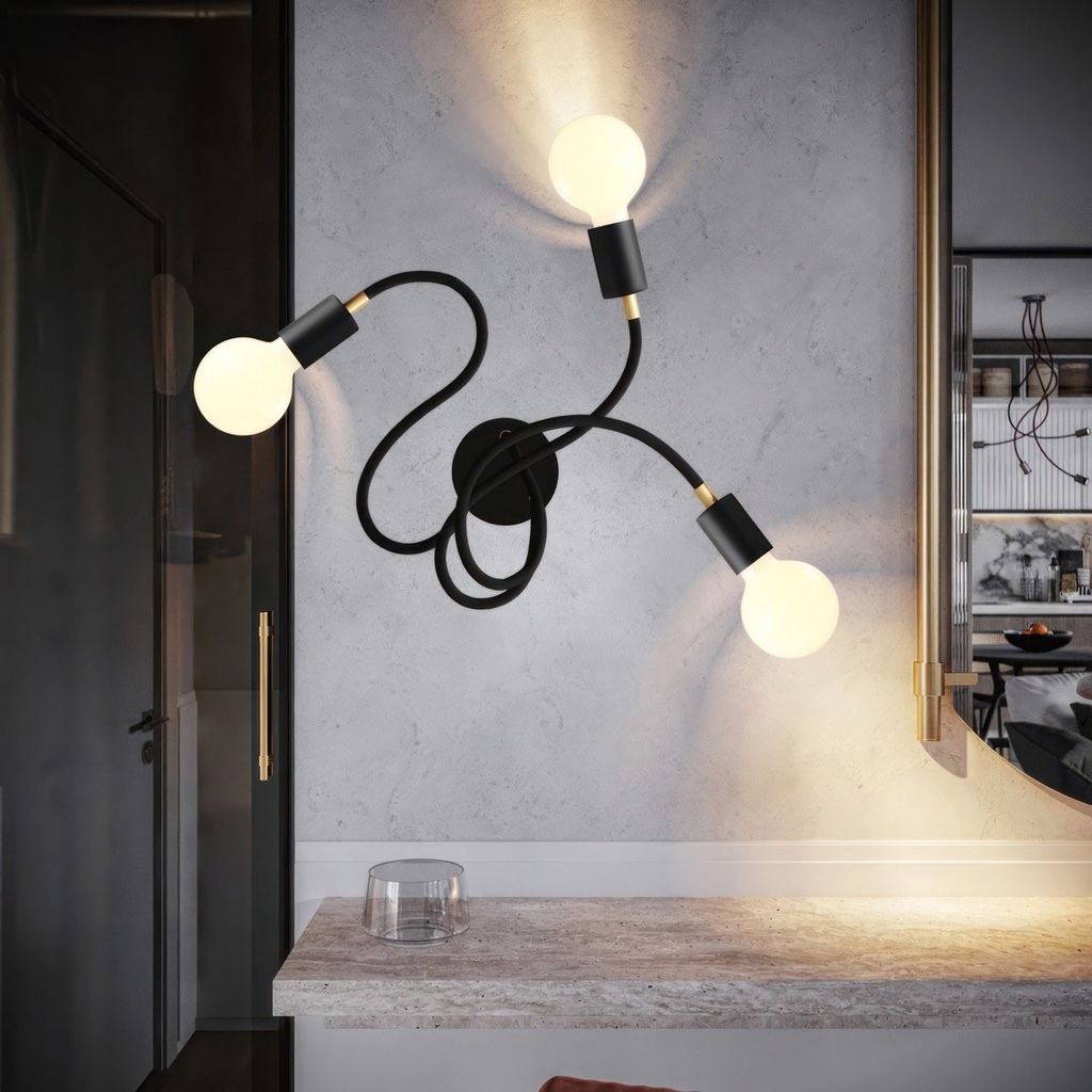 Flex 60 lampada da parete o soffitto flessibile a luce diffu 1