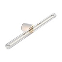 Lampada Esse14 da parete o soffitto per lampadina LED lineare S14d, impermeabile IP44 – Senza lampadina, Bianco – foto 5