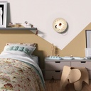 Applique Fermaluce Romantic avec abat-jour UFO en bois illustré double face – Sans Matter, Sans ampoule, Fernando Cobelo – photo 5