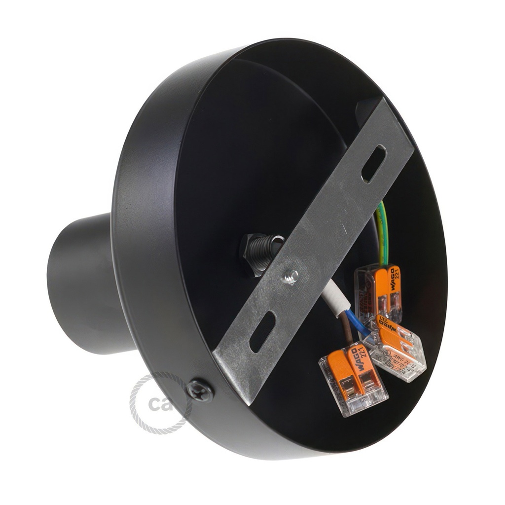 Fermaluce Metal, metal wall or ceiling light – Without Matter, Without bulb, Black – photo 3