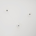 Spostaluce wall lamp with 3 Ghost bulbs – White – photo 3
