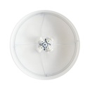 Medium fabric ceiling light – Without bulb, Arenal Gold – photo 5