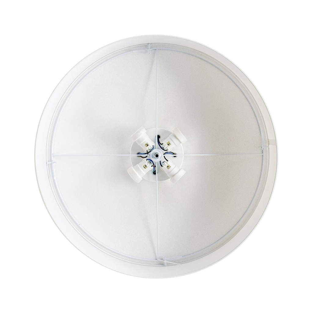 Large fabric ceiling light – Without bulb, Arenal Gold – photo 5